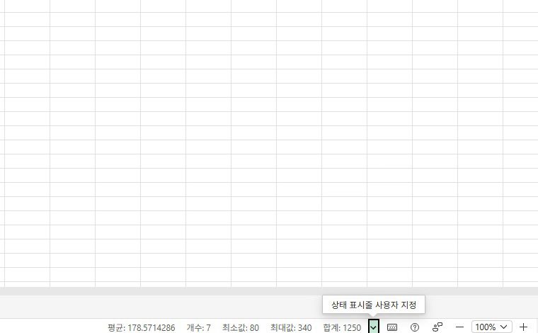 짜잔, 최솟값, 최댓값까지 한 번에 보여요.